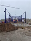 MIC te Meerhout, Architekt-nburo, industriebouw, kantoor - i3 - Montage staalconstructie